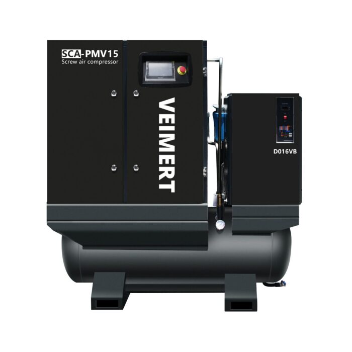 Kompresor śrubowy z osuszaczem VEIMERT SCA-PMV15 10 bar/15 kW